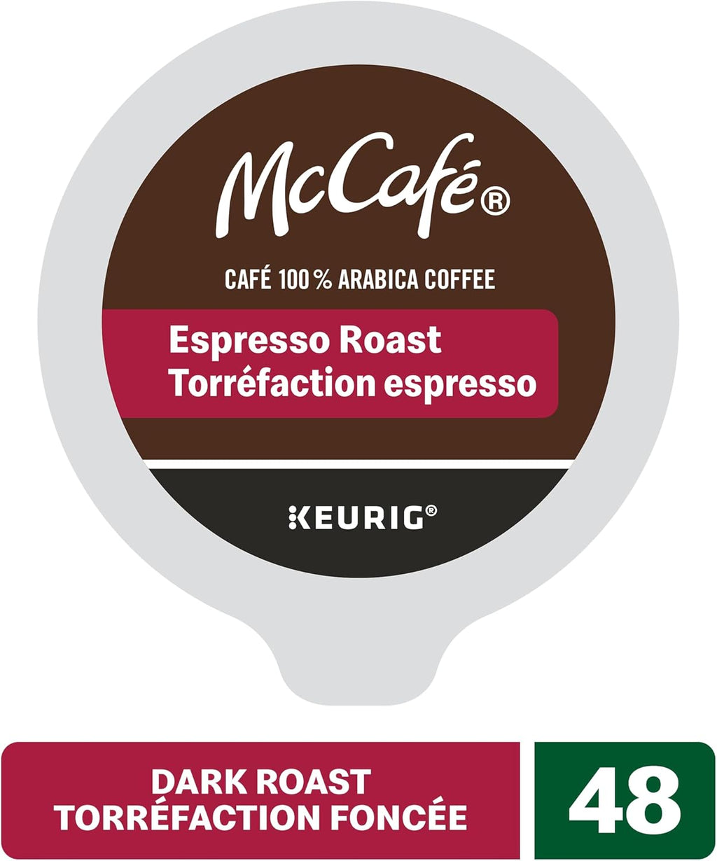 McCafe Premium Medium Dark Roast K-Cup Coffee Pods, 48 Count, For Keurig Coffee Makers