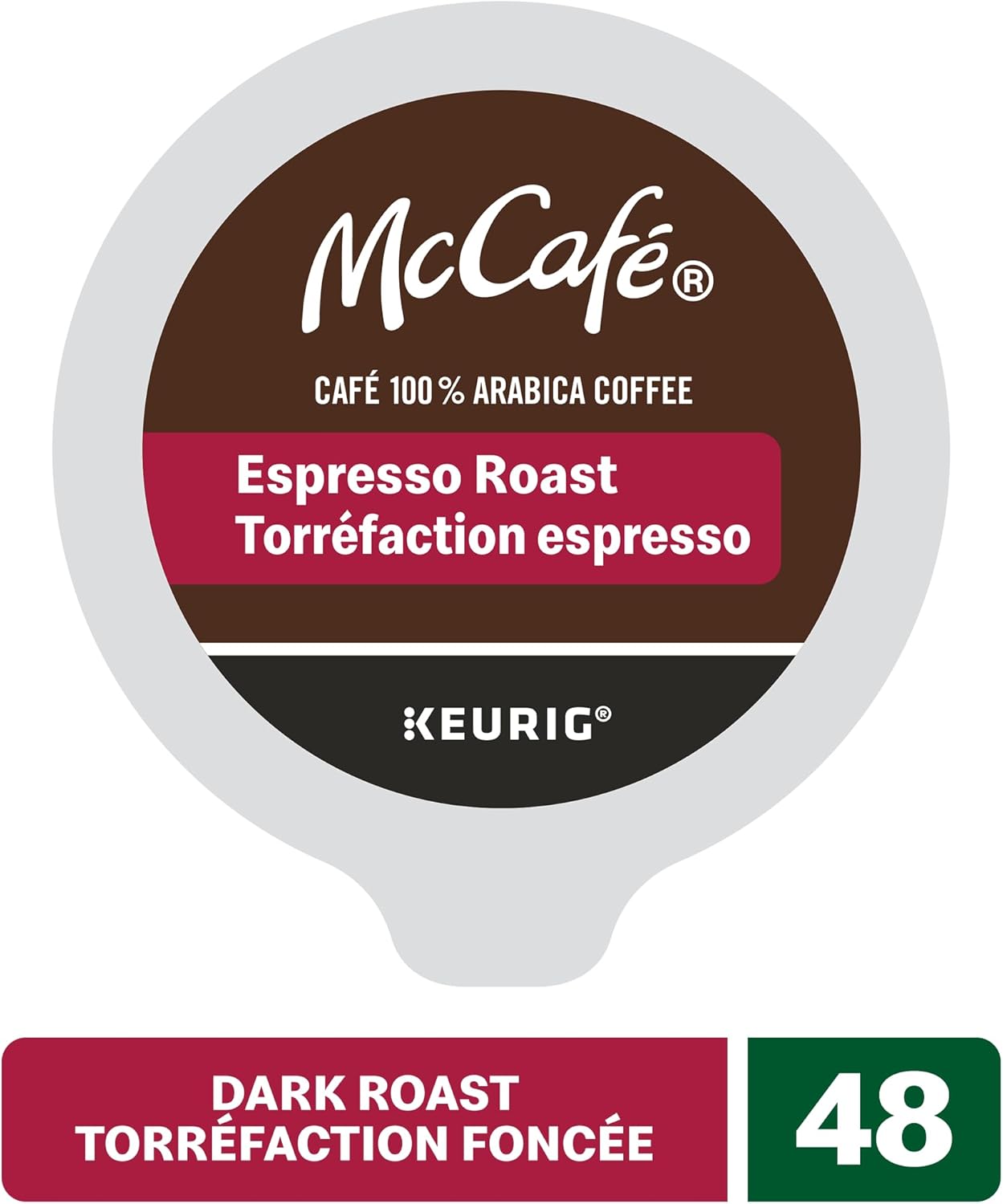 McCafe Premium Medium Dark Roast K-Cup Coffee Pods, 48 Count, For Keurig Coffee Makers