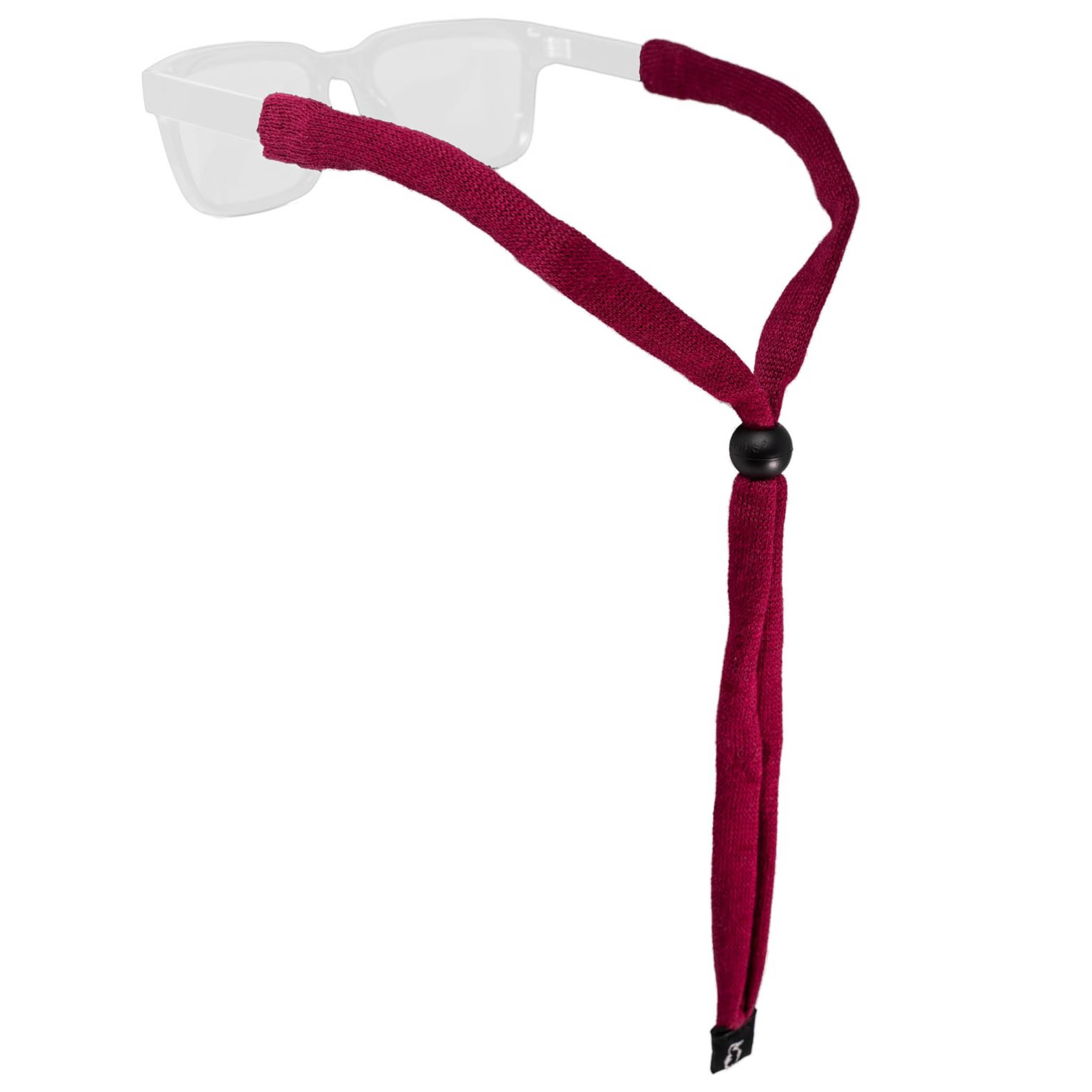 Chums Original Cotton Retainer - Unisex Eyewear Keeper for Sunglasses & Glasses - Adjustable Fit, Washable & Made in USA