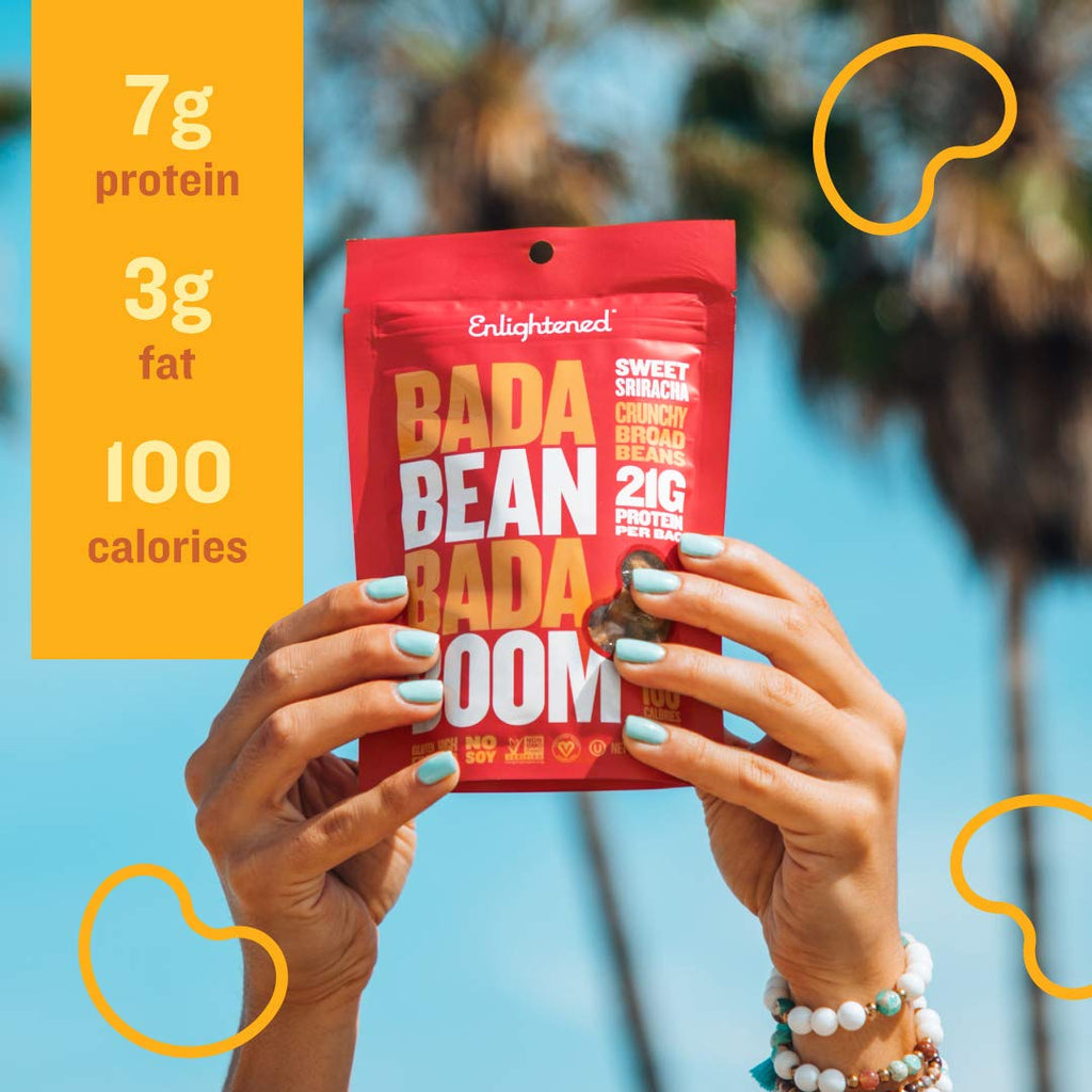 Bada Bean Bada Boom, Crunchy Roasted Broad Bean Snacks (Fava), High Protein, Vegan, Gluten-free - 110 Calorie Packs, Buffalo Wing, 4.5 Ounce (Pack of 6)