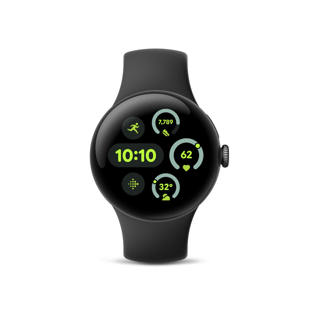 Google Pixel Watch 3 (41mm) 2024 Model - Android Smartwatch, Heart Rate Tracking, Fitbit Advanced Running, Fitness Insights, 24-Hour Battery - Champagne Gold Aluminum Case - Hazel Band - LTE