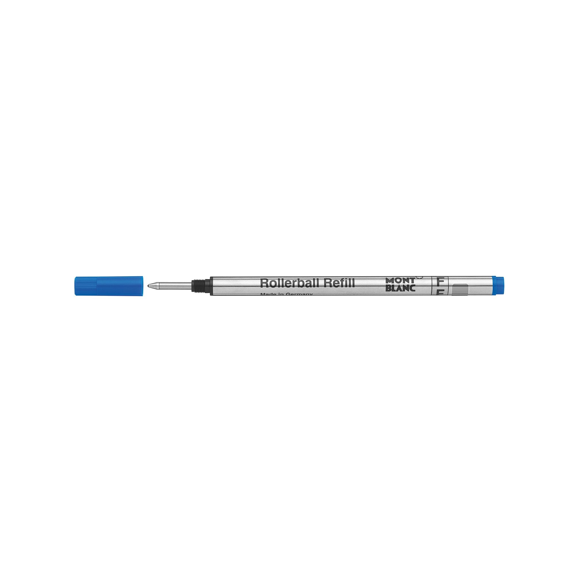 Montblanc Rollerball Refills (M) Mystery Black 105158 – Quick-Drying Pen Refills for Montblanc Rollerball and Fineliner Pens – 2 x Black Pen Cartridges