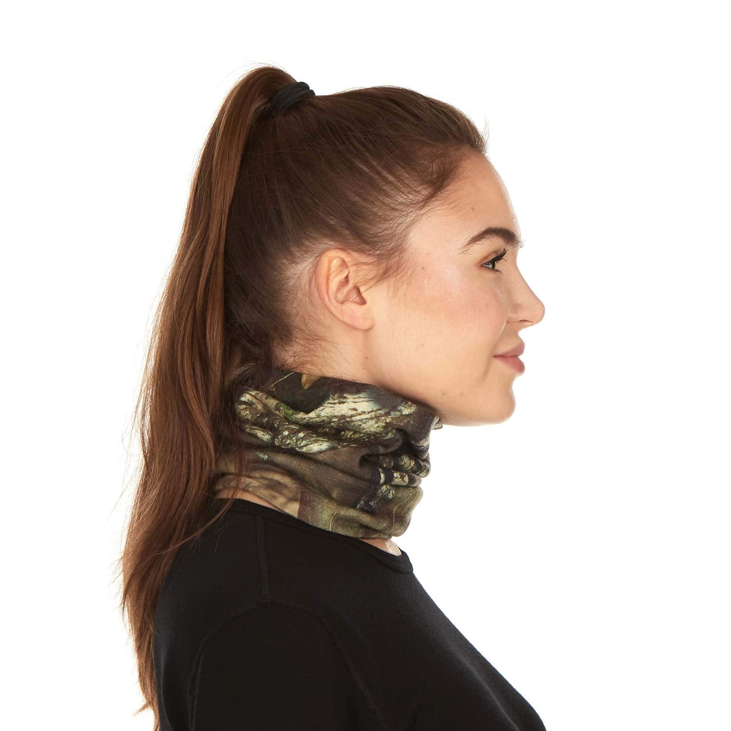 100% Merino Wool - Midweight Neck Gaiter - Skiing Neck Warmer - Winter Face Mask - Multipurpose Headwear
