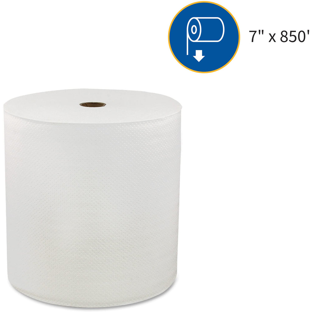 Genuine Joe GJO22600 Embossed Hardwound Roll Towels (Pack of 6)