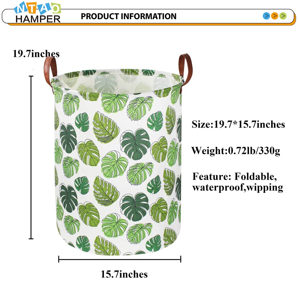 NTAOHAMPER Laundry Hamper, Laundry Basket, Waterproof Storage Bin for Bedroom, Clothes Organizer Basket, Books Box, Room Decor(Animal)