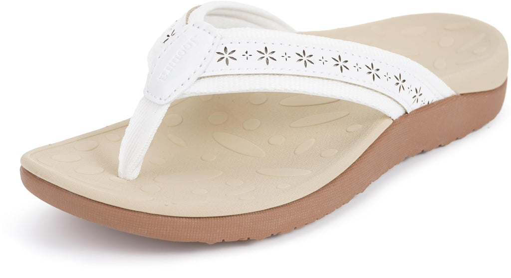 Joomra Women's Flip Flops Arch Support Orthotic Toe Post Thong Sandals