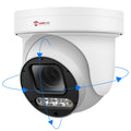 Anpviz 6MP PoE PTZ Camera Outdoor, 5X Optical Zoom 2.7~13.5mm Lens, Pan Tilt Zoom IP Security Camera Human Vehicle Detection, Spotlight&Sound Alarm, SD Card Slot, NDAA, PTZIP30A60WD-SA-5X (U Series)
