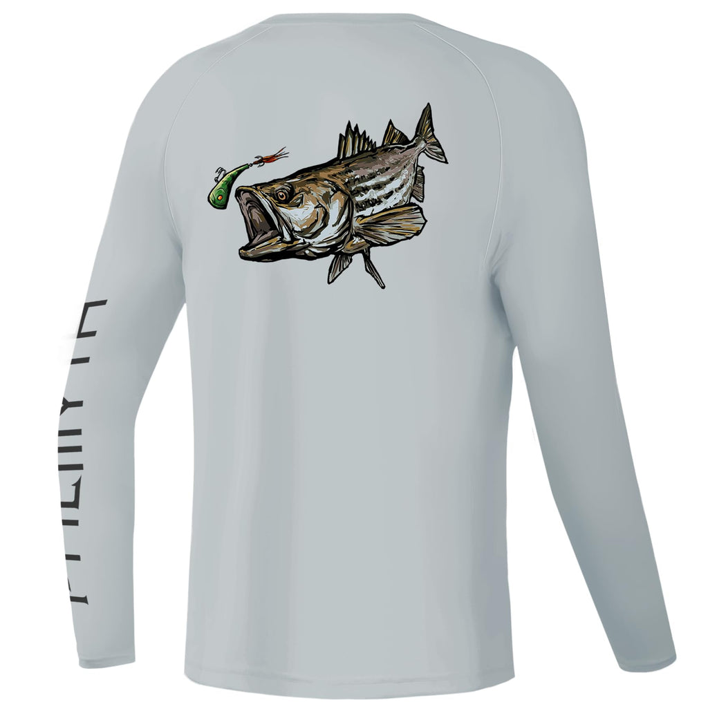 Palmyth Boys Fishing Shirt Youth Long Sleeve T-Shirt UPF 50+ Sun Protection