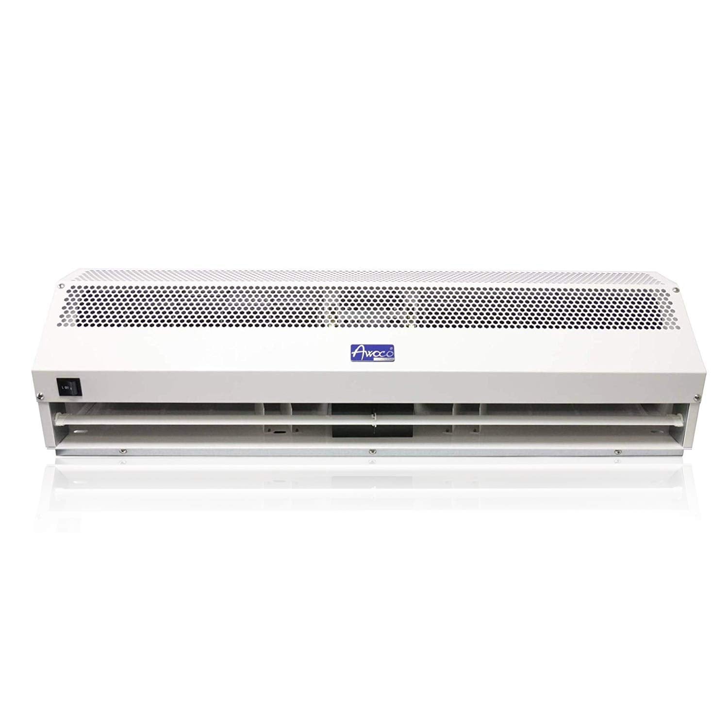 Awoco 24” Super Power 2 Speeds 800 CFM Commercial Indoor Air Curtain, CE Certified, 120V Unheated - Door Switch Included