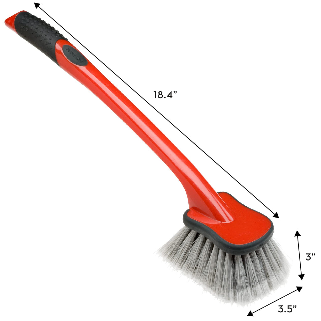 Mothers 155800 Wheel Well Long Handled Brush