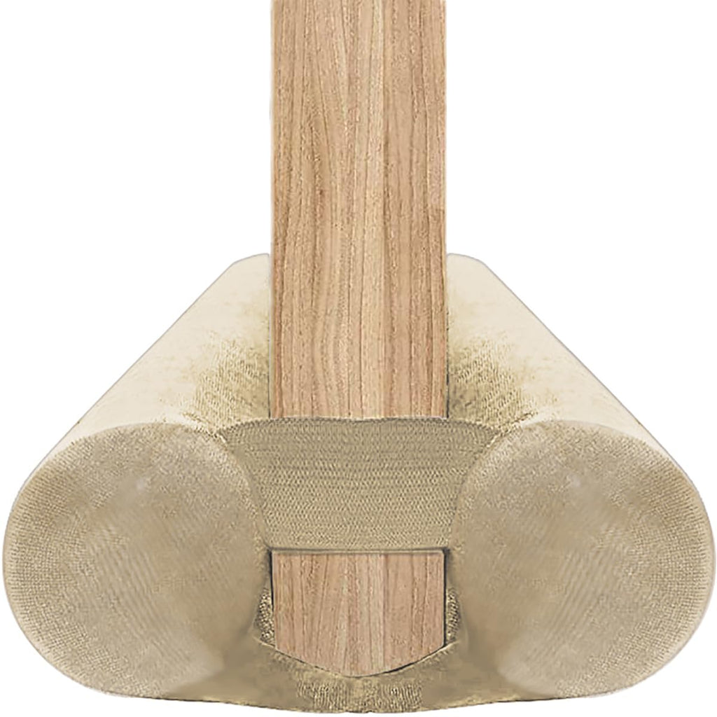 BKSAI Door Draft Stopper for Doors No Adhesive Draught Excluder Under Door Wind Blocker for Bottom of Door,Reduce Noise Draught Excluder Sweep Sound Proof (Beige 24-29IN / Distance Under The Door 1IN)