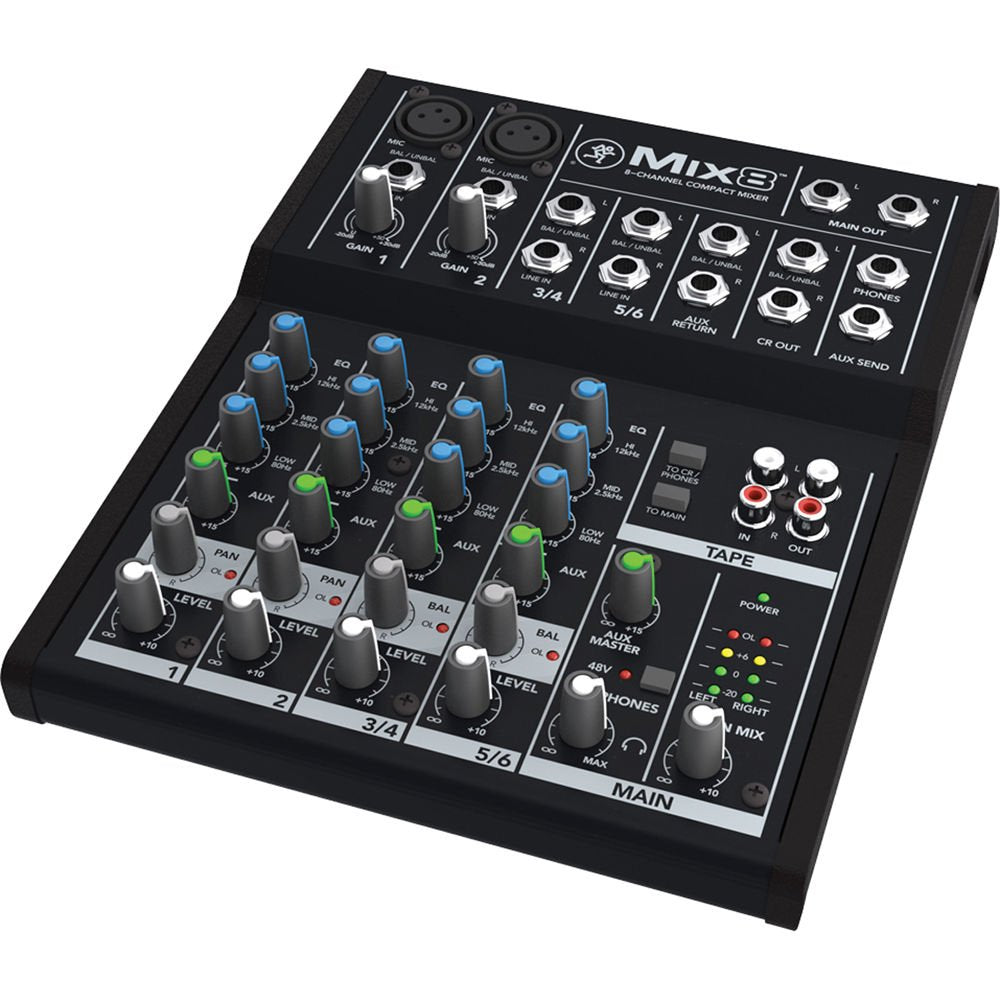 Mackie Mix5 5-Channel Compact Mixer, Black