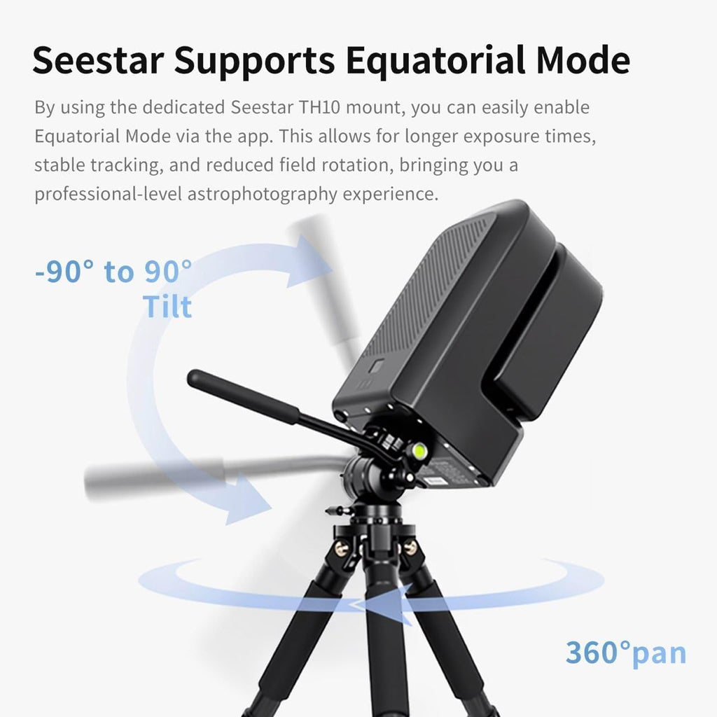 ZWO Seestar S50 Smart Digital Telescope All-in-One Autofocus Portable for Beginners and Experienced Users-Open Box Like-New Condition Telescope