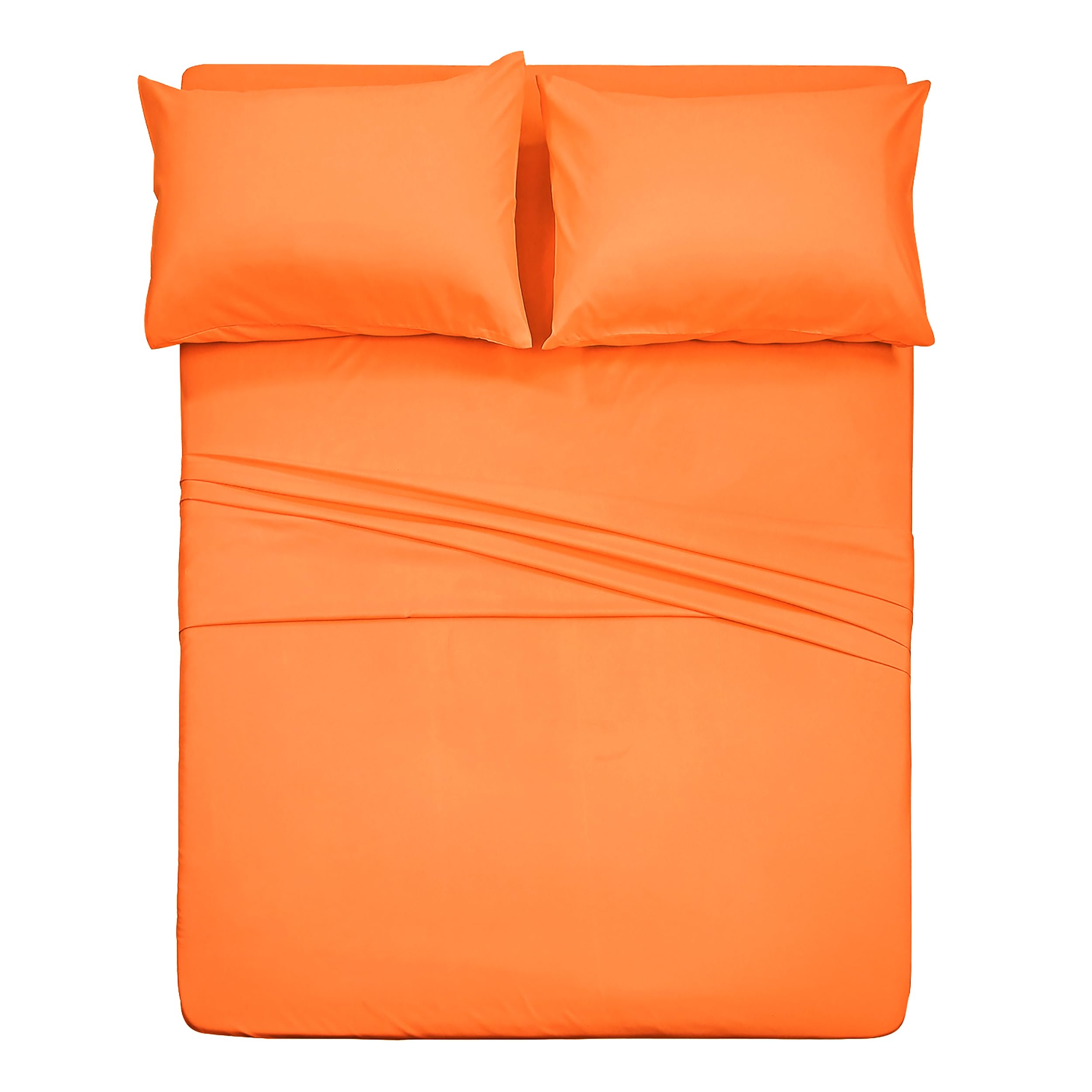 Best Season Bed Sheet Set - 1 Flat Sheet,1 Fitted Sheet and 1 Pillow Cases, Extra Soft Luxury Bedding Set,Deep Pockets,Wrinkle,Fade Resistant - Hypoallergenic- 3 Piece (Twin,Baby Blue)