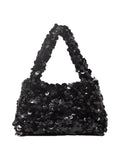 Floerns Women's Elegant Shiny Sequin Bags Sparkly Summer Party Cute Mini Handbag