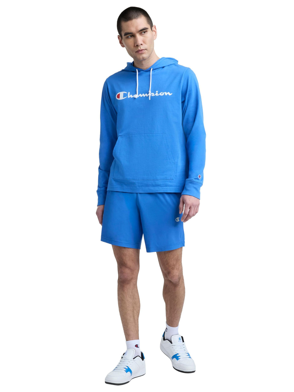 Champion Men's Long Sleeve T-shirt Hoodie (Retired Colors)