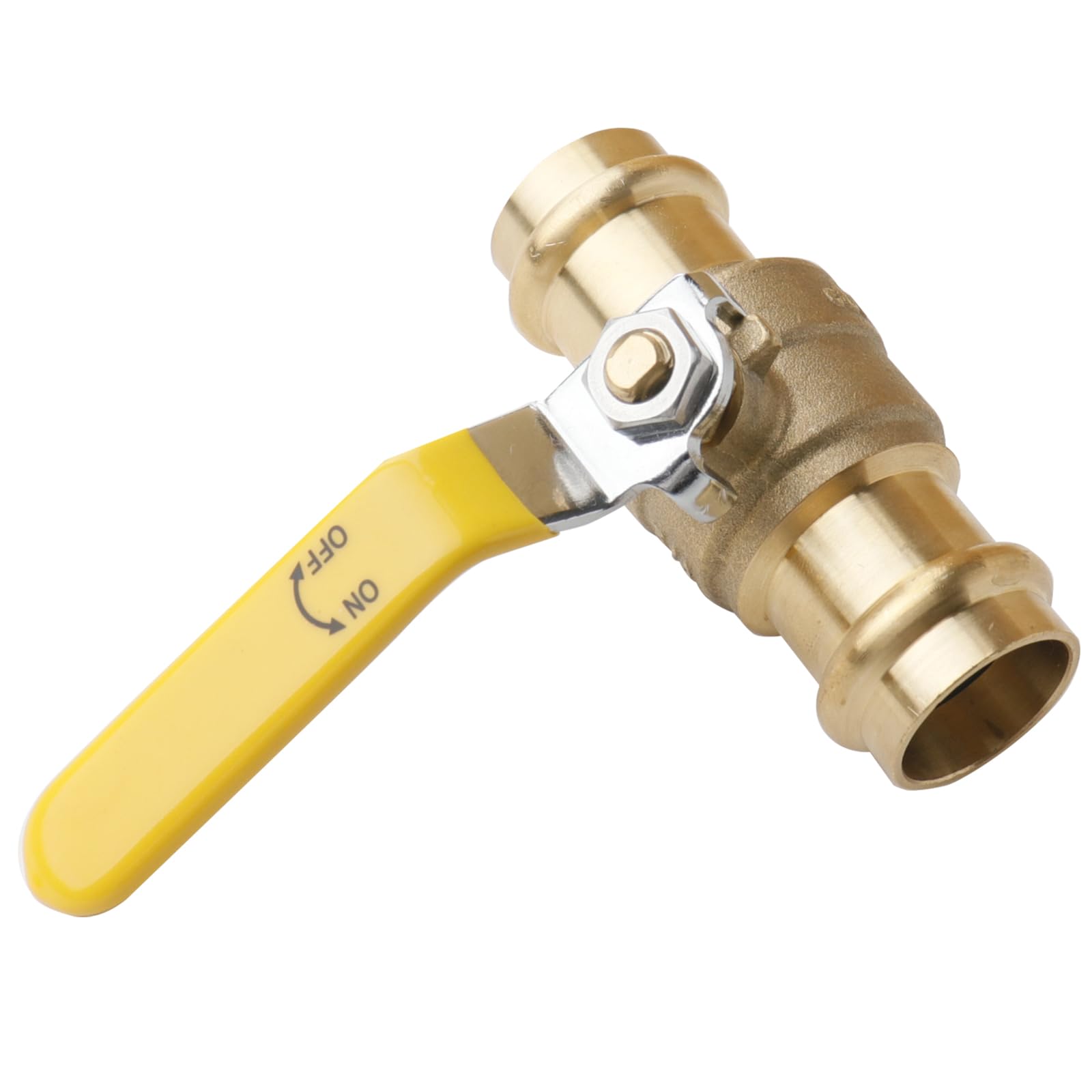 WHK 10 Pack 3/4" Press Pro press Ball Valve Pro Press Ball Valve Fittings to Press into 3/4" Copper（Lead-Free,10PCS)