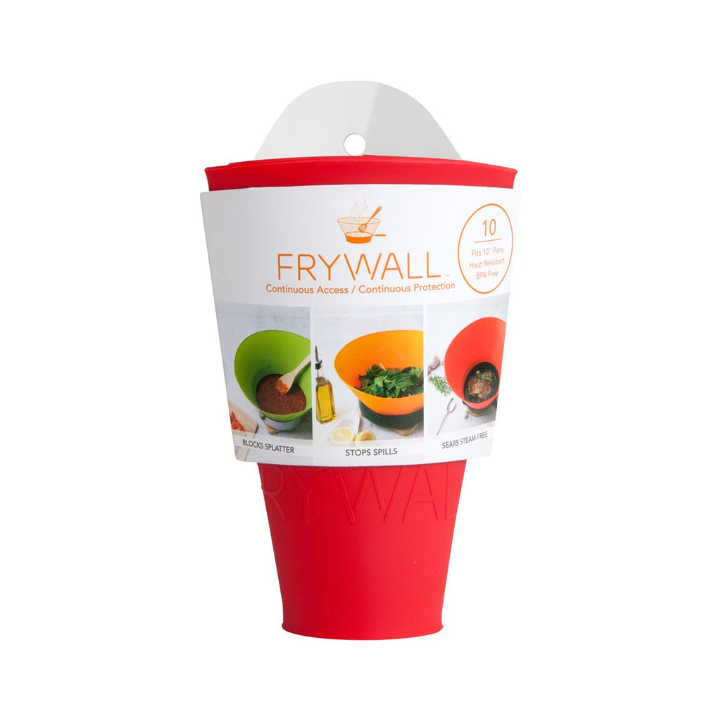 Frywall 10 (Medium) - Black - Splatter Guard, as Seen on Shark Tank
