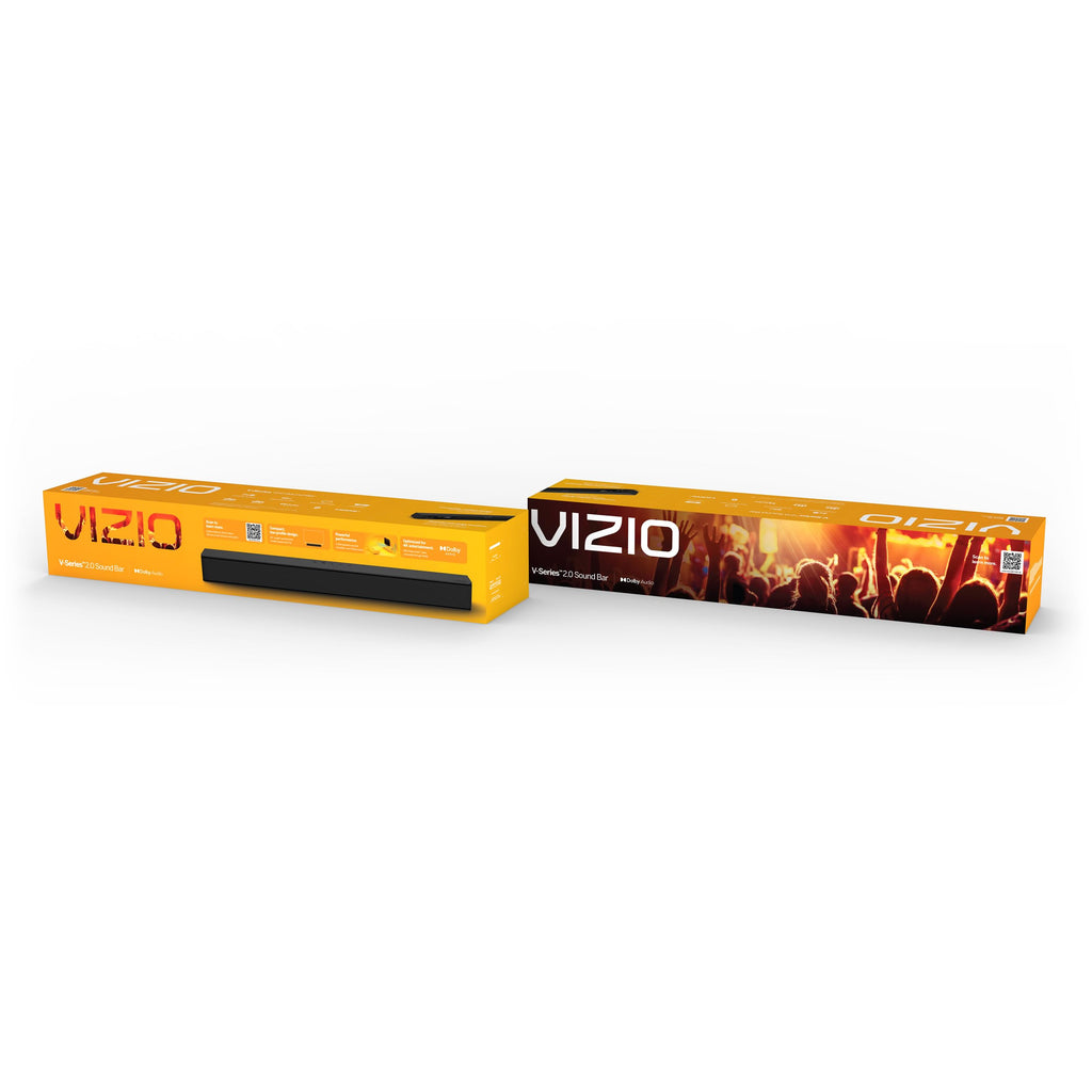 VIZIO V-Series All-in-One 2.1 Home Theater Sound Bar with DTS Virtual:X, Bluetooth, Built-in Subwoofer, Voice Assistant Compatible, Includes Remote Control - V21d-J8