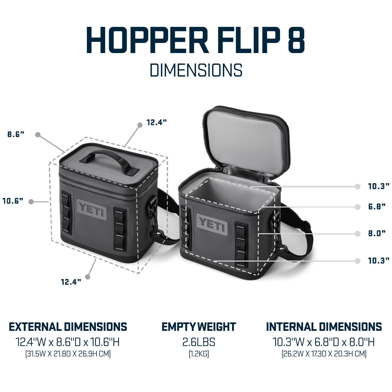 YETI Hopper Flip 8 Portable Soft Cooler