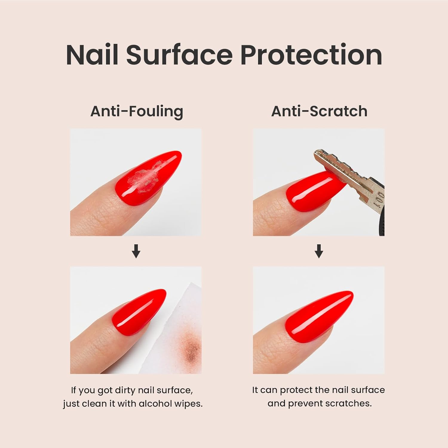 Beetles 2Pcs 15ml Gel Base and Top Coat Set - Upgrade No Wipe Extra Glossy Top Coat Finish for Gel Nail Polish, Soak Off UV/LED Lamp Needed, Essentials for Long-Lasting Manicure Kit