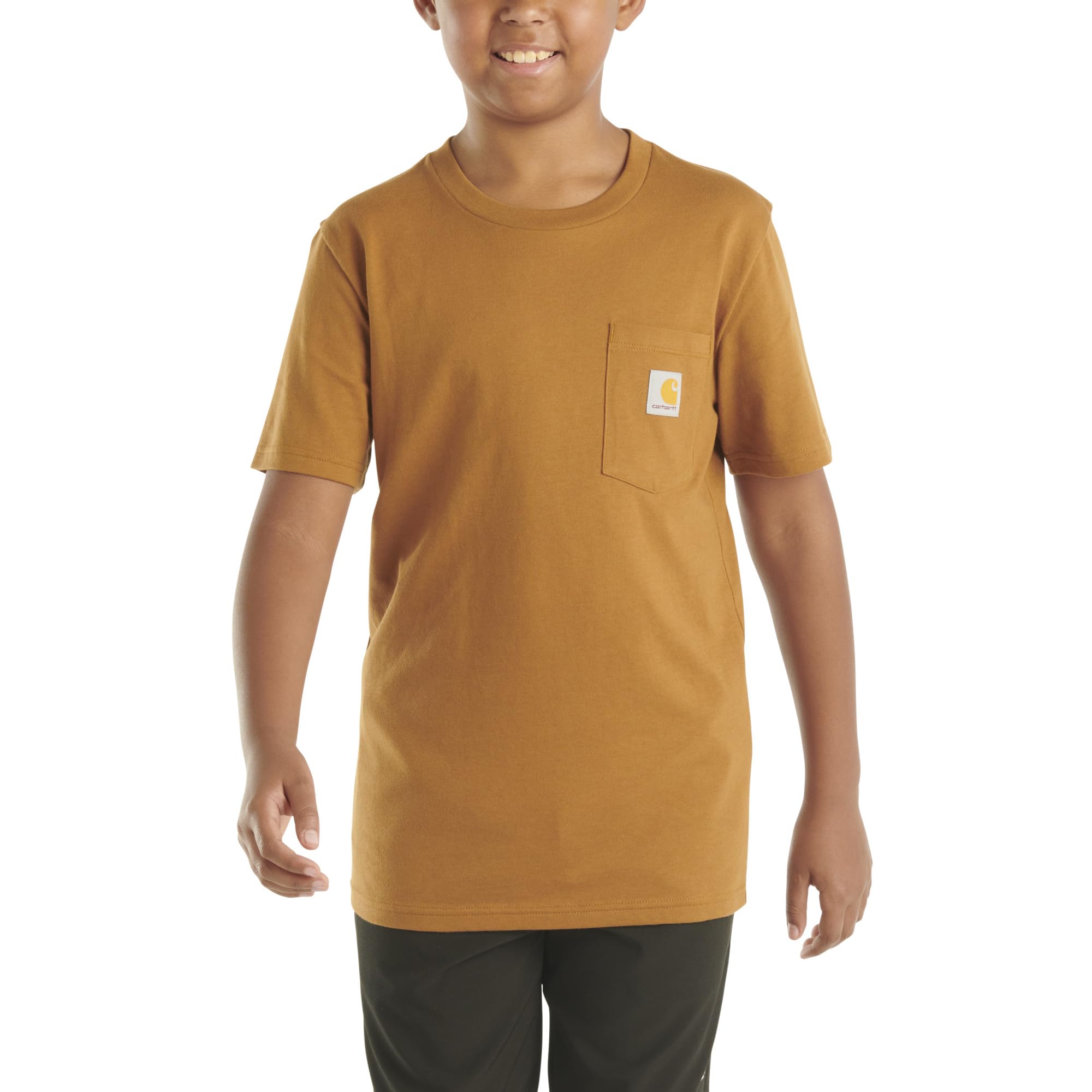 Carhartt Kids' Short Sleeve Pocket T-Shirt Tee Shirt