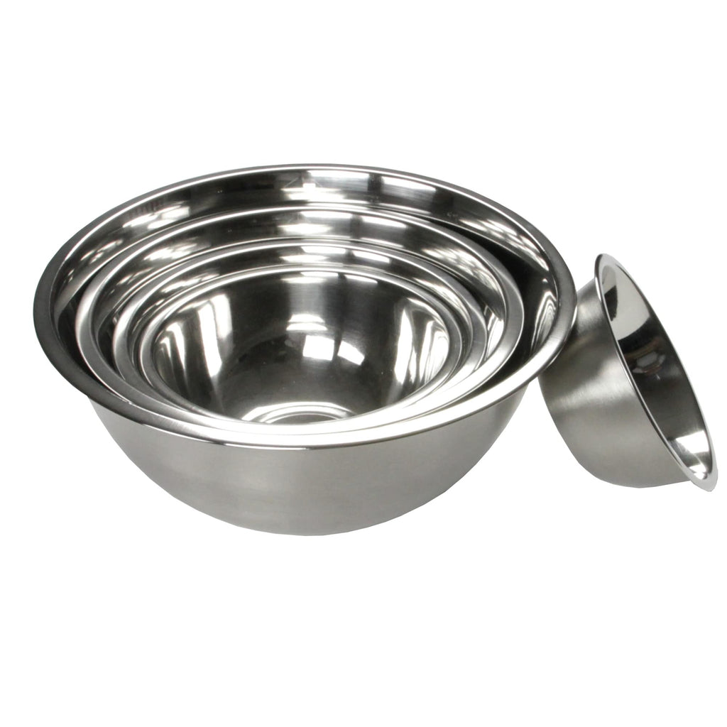Chef Craft Brushed Mixing Bowl, 1.5-Quart, Stainless Steel