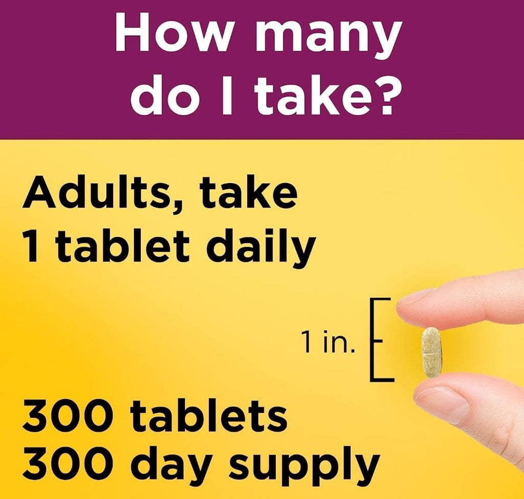 Nature Made Multivitamin for Him, Mens Multivitamins with No Iron, Daily Nutritional Support, Nature Made Multi Mens Vitamins & Minerals, 90 Tablets, 90 Day Supply
