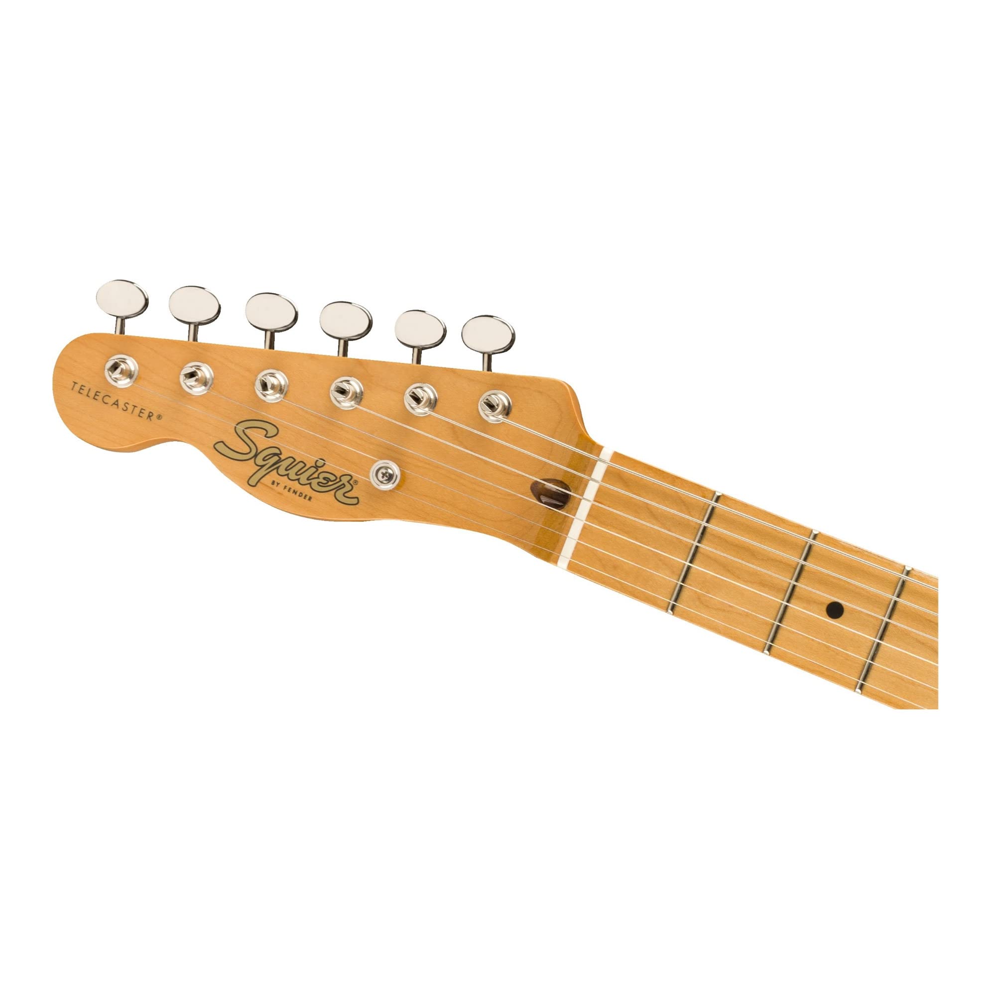 Squier Classic Vibe 50s Telecaster Electric Guitar, Butterscotch Blonde, Maple Fingerboard