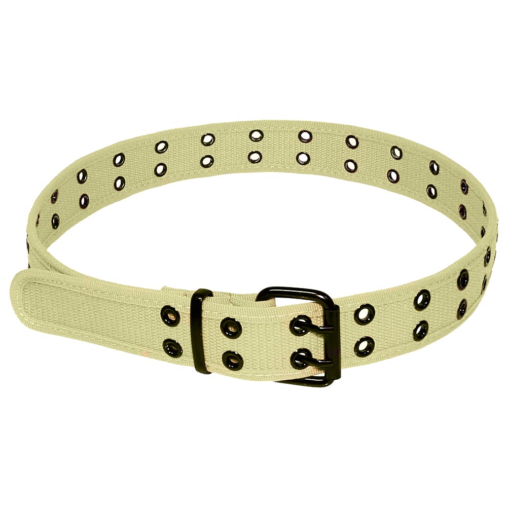 Gelante Canvas Double Grommet Hole Belt 12 Colors