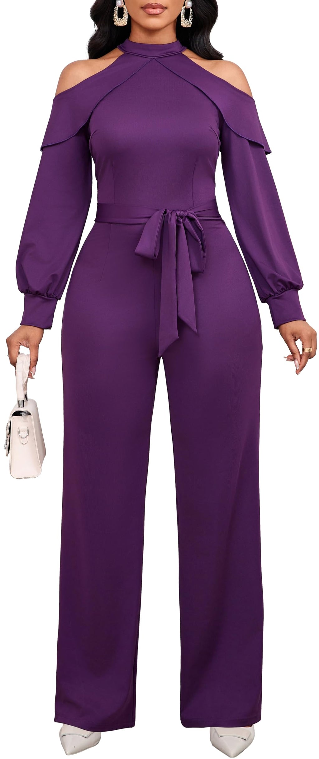 Jumpsuit for Women Sexy Elegant Long Straight Pants Cocktail Printing Jumpsuits Party Club with Zipper