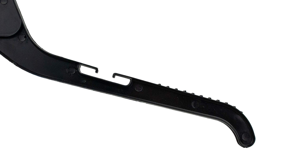 HangOn Shirt Hangers Recycled Plastic with Notches, Black, 17 Inch Pack of 25