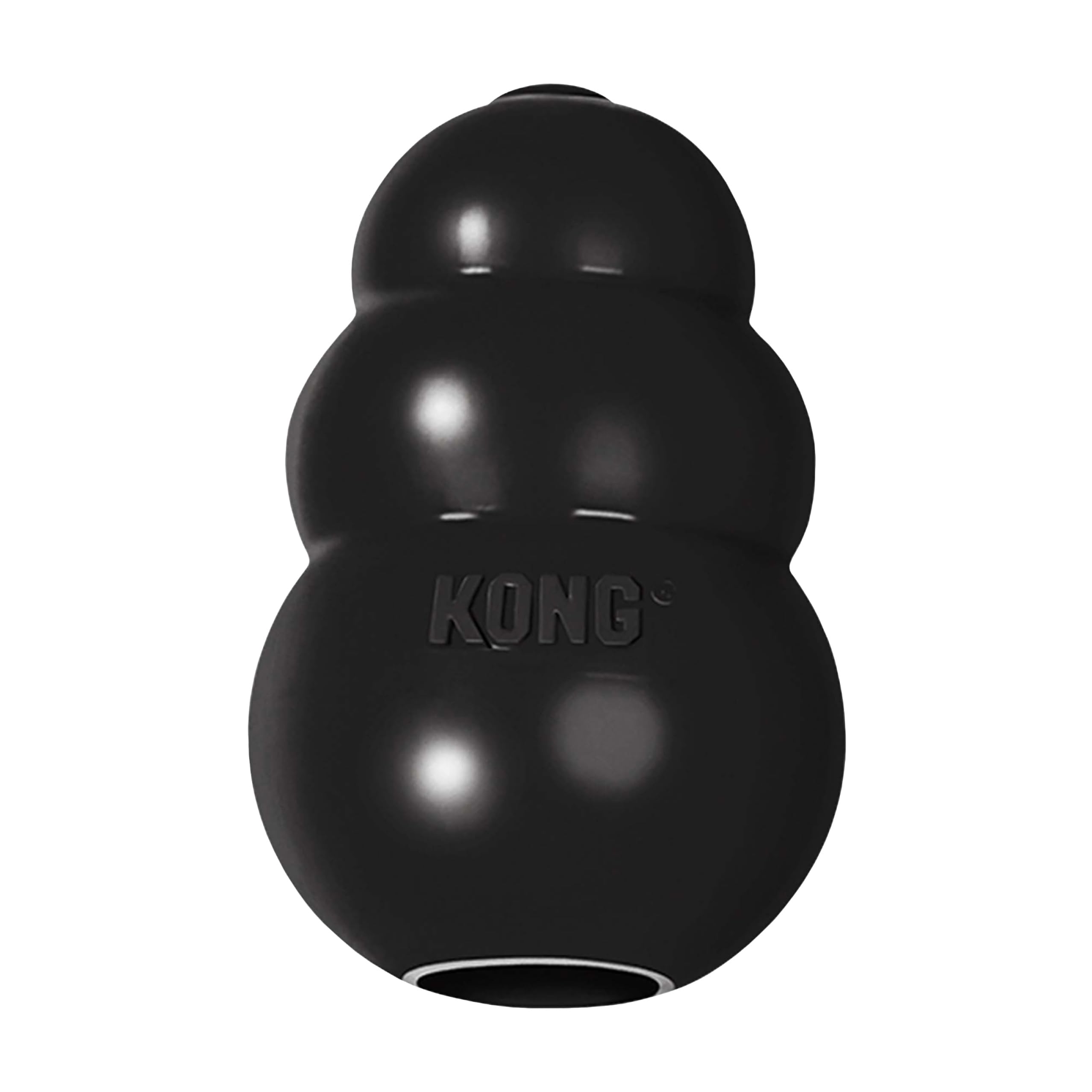 KONG Extreme Dog Toy - Fetch & Chew Toy - Treat-Filling Capabilities & Erratic Bounce for Extended Play Time Most Durable Natural Rubber Material - for Power Chewers - for Small Dogs