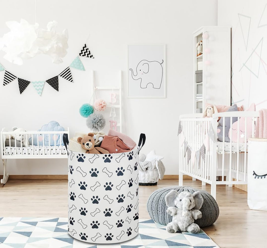 NTAOHAMPER Laundry Hamper, Laundry Basket, Waterproof Storage Bin for Bedroom, Clothes Organizer Basket, Books Box, Room Decor(Animal)