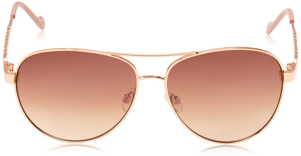 Jessica Simpson Women's Classic, Elegant, and Metal Aviator Pilot Sunglasses UV400 Protection