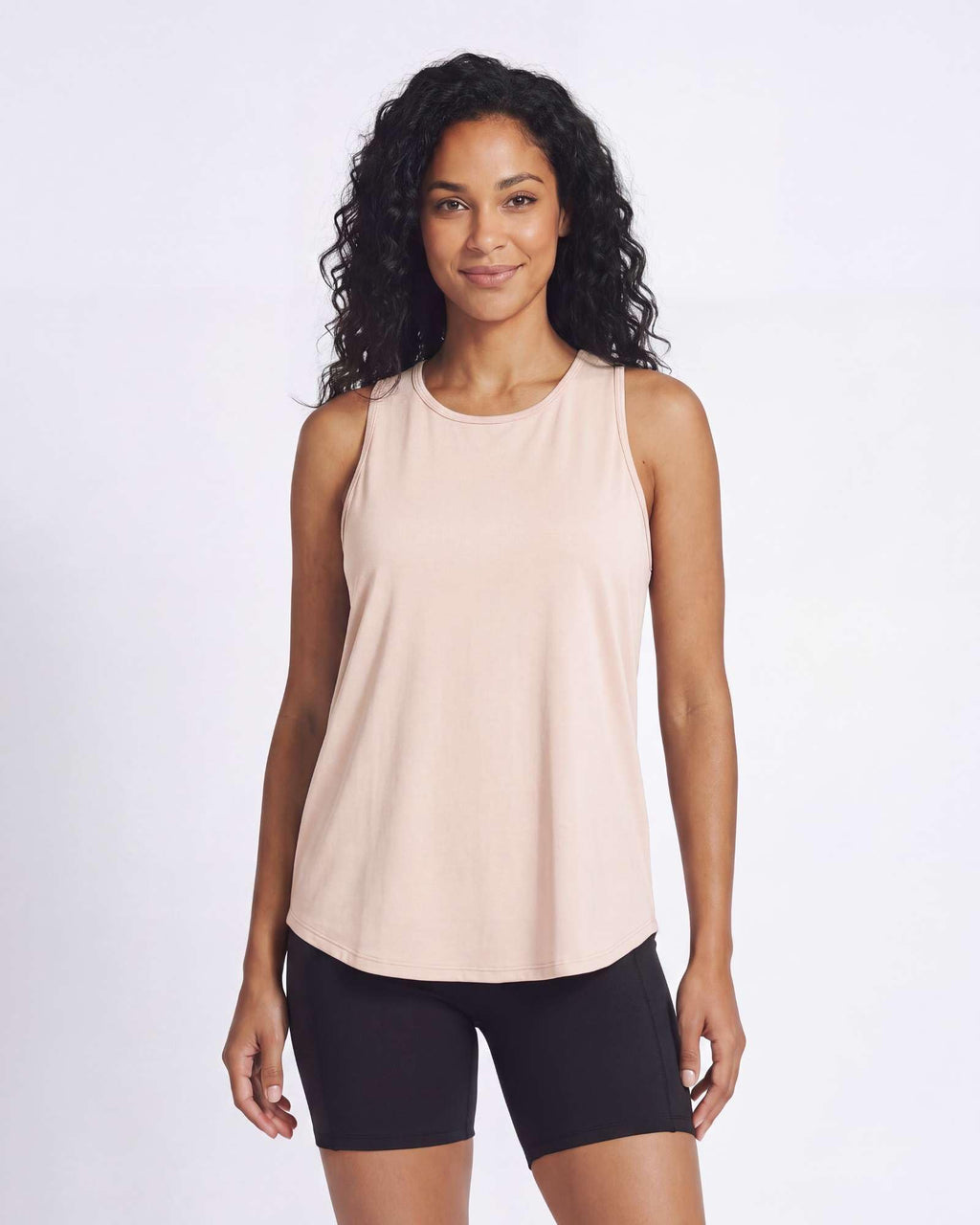 Real Essentials 5 Pack: Women's Racerback Athletic Tank Top Mesh Back Dry-Fit Sleeveless Shirt for Workout Running Gym (Plus)
