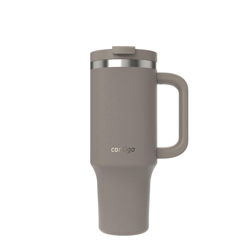 Contigo Streeterville 30oz Tumbler, Stainless Steel Vacuum Insulated, Leak-Proof, Cold for 29 Hours, Fits in cupholders, Licorice