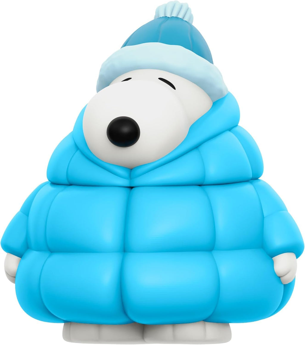 Super7 Fun! Fun! Peanuts Snoopy (Puffy Coat) Vinyl Figure - 5" Peanuts Action Figure - Classic Cartoon Fans Collectibles & Retro Toys - Cartoon Model for Collectors & Display Figurine - Comic Strips