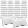Macarrie 12 Pcs Queen Size Pillows for Sleeping Standard Size Inserts Hotel Bed Pillows Bulk for Stomach Back and Side Sleepers Machine Washable (20 x 26 Inches)