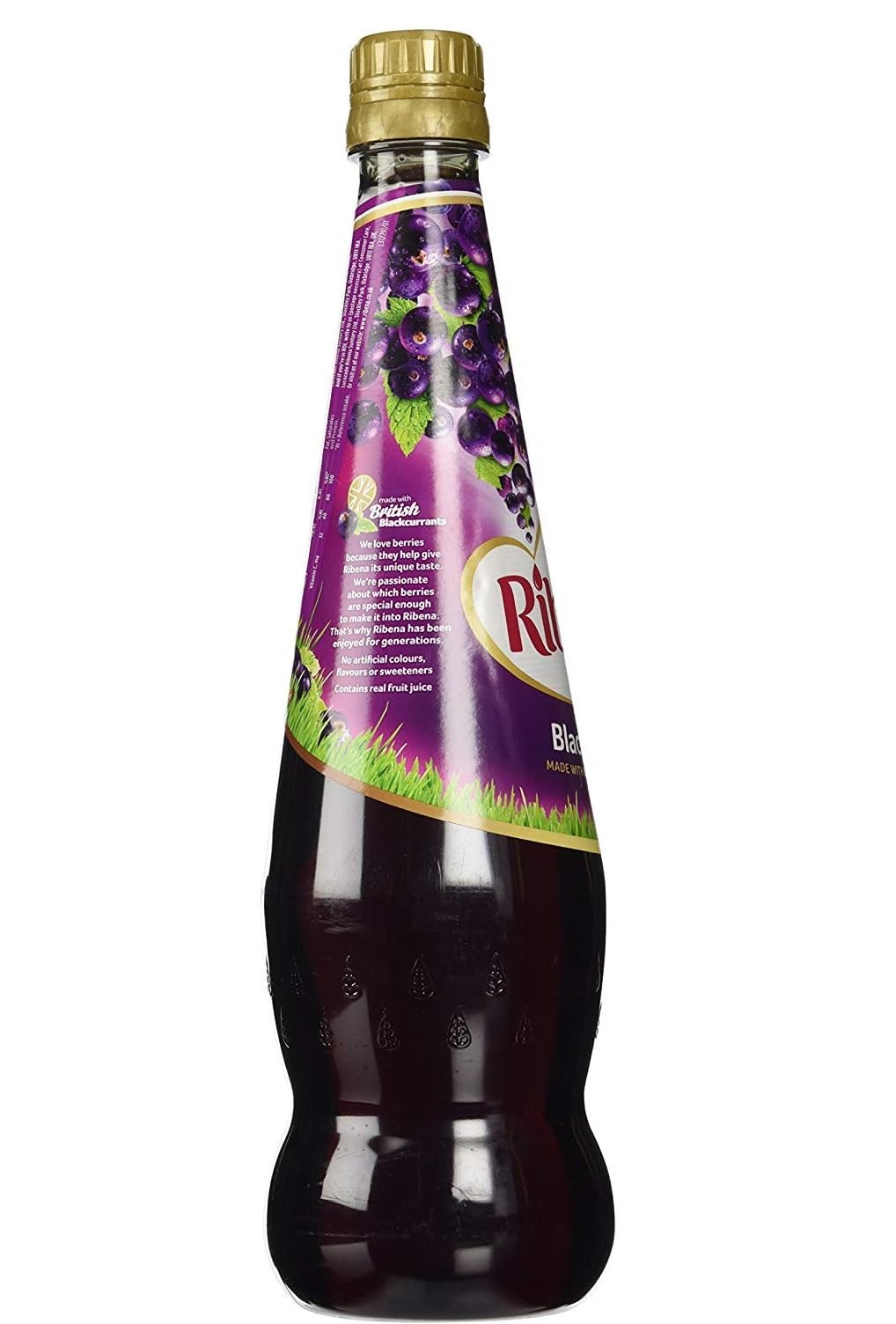 Ribena Original Blackcurrant Drink, 850 ml Bottles (Pack of 4)