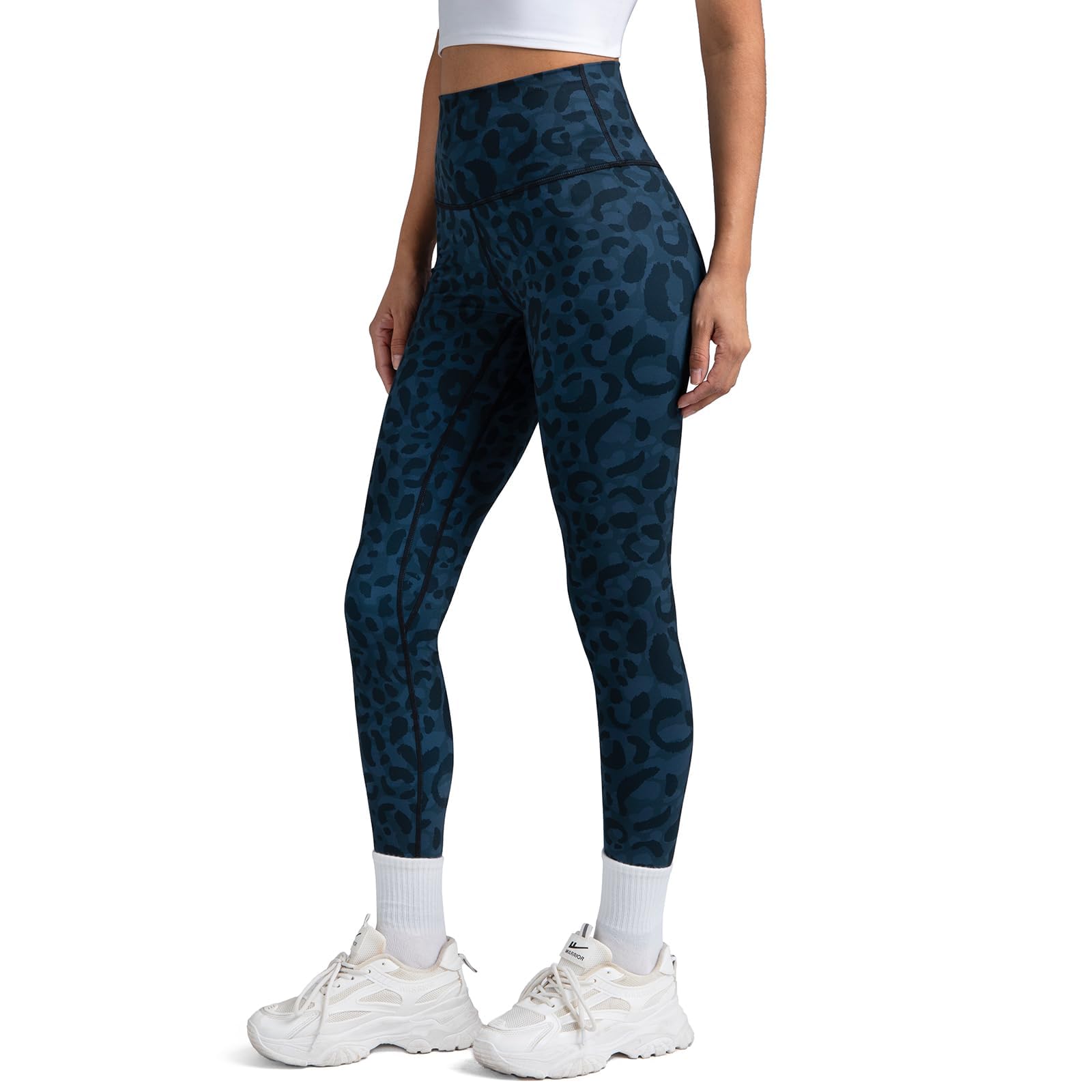 Colorfulkoala Women's High Waisted Tummy Control Workout Leggings Full Length Ultra Soft Yoga Pants 28"