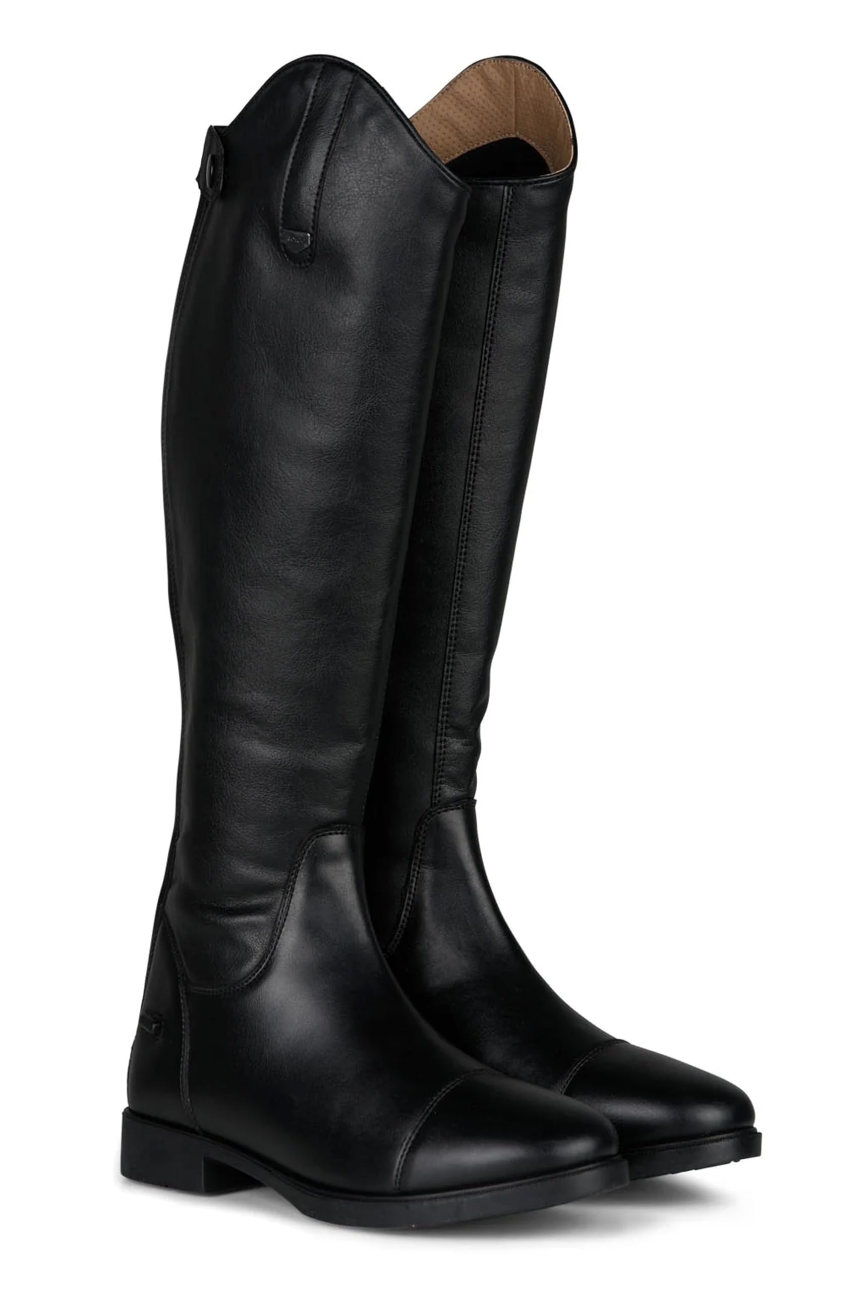 HORZE Rover Women's Synthetic Leather Dressage Tall Riding Boots | All-Weather, Water-Resistant with Rear Zipper