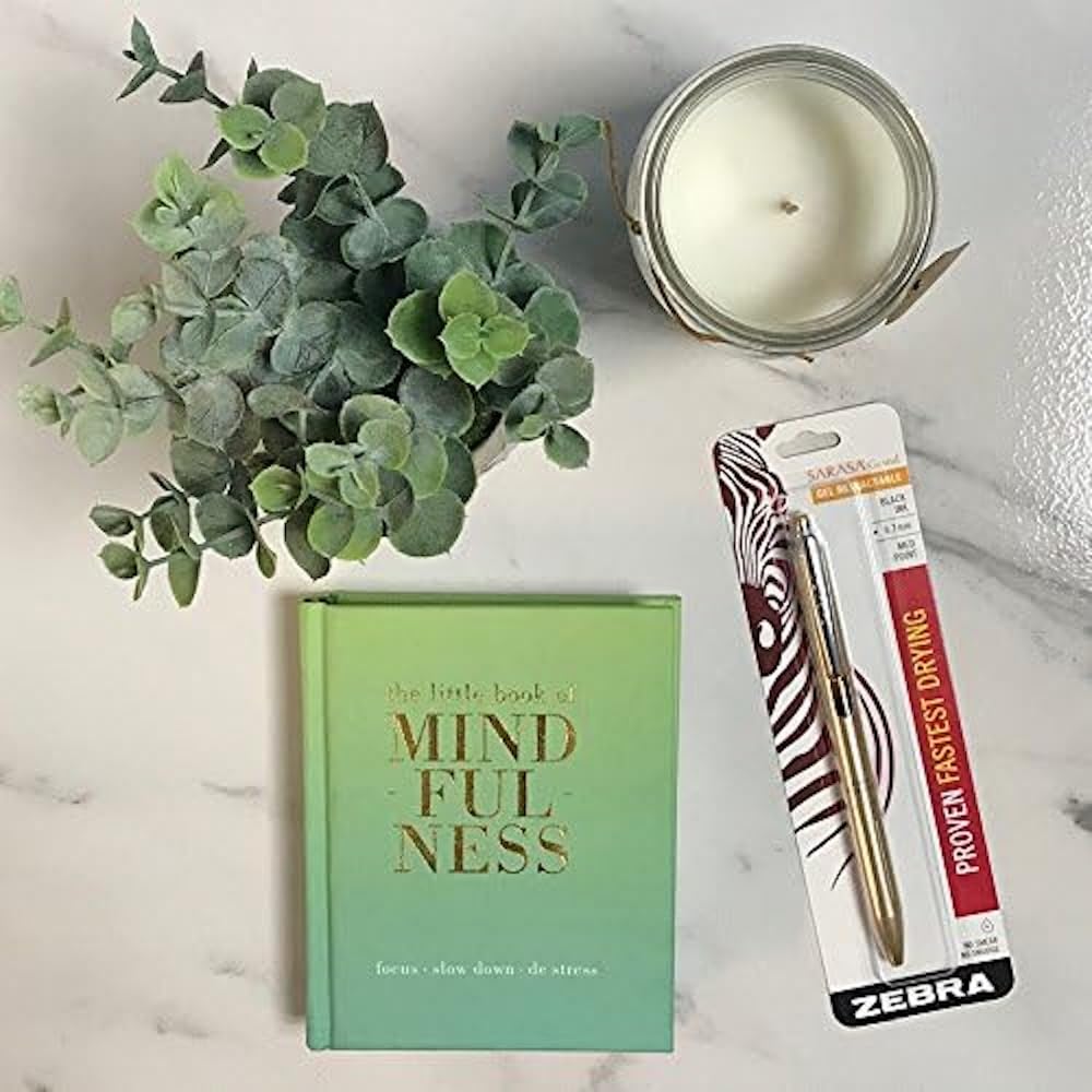 Zebra Pen, SARASA Grand Retractable Gel Pen, Solid Brass Barrel, Fast-Drying Black Ink, 0.7mm Point, Ideal for the Left-Handed, Eliminates Smudging, Gold Brass Barrel, 1-Pack, (45511)