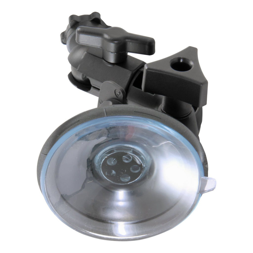 Delkin Devices Fat Gecko Mini Suction Camera Mount - Powerful Suction Cup Camera Mount for Car, Motorcycle, Desk, Window | Secure and Adjustable Action Camera Holder for Video Recording