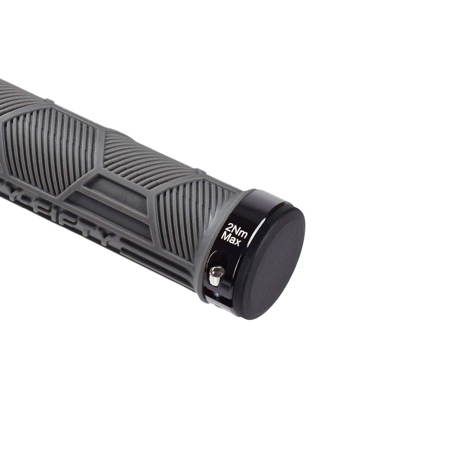 FIFTY-FIFTY Double Lock-On Mountain Bike Grips, Bicycle Handlebar Locking Grips, Non-Slip MTB Handle
