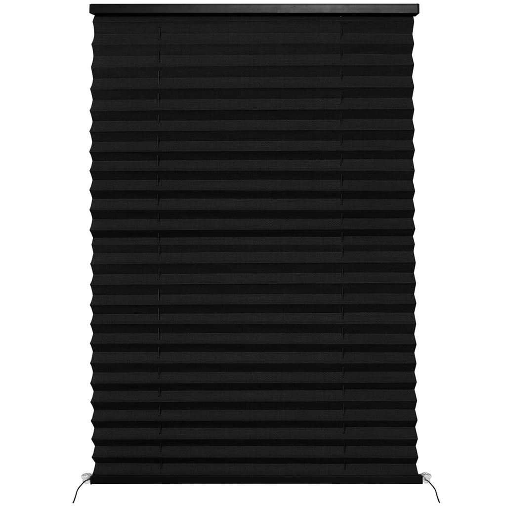 NOVINO RV Blinds Shades for Camper Window,RV Shades Pleated Camper Blinds for Travel Trailer Motor Coach Motorhome Window-14 W x 24" L