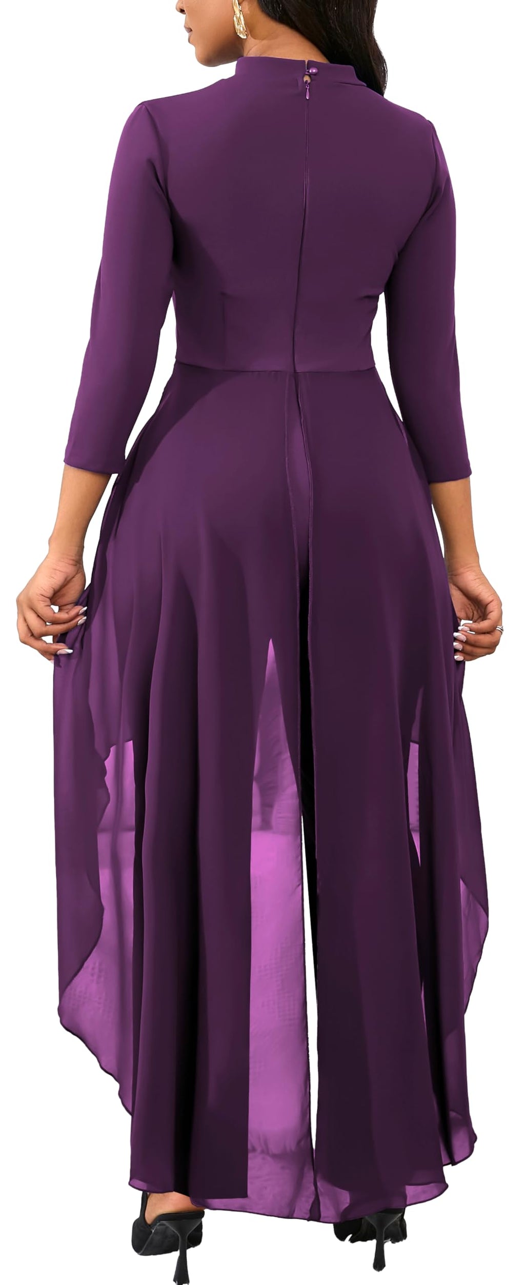 Jumpsuits for Women Dressy Hight Waist One Piece Casual Straight Long Pants Wide Leg Pants Elegant Jumpsuit Romper