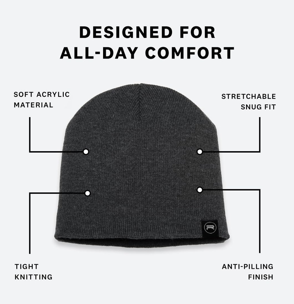 Original Beanie Cap - Soft Knit Beanie Hat - Warm and Durable