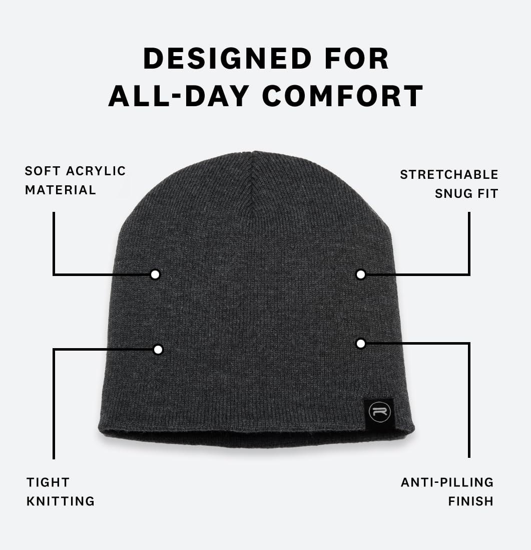 Original Beanie Cap - Soft Knit Beanie Hat - Warm and Durable