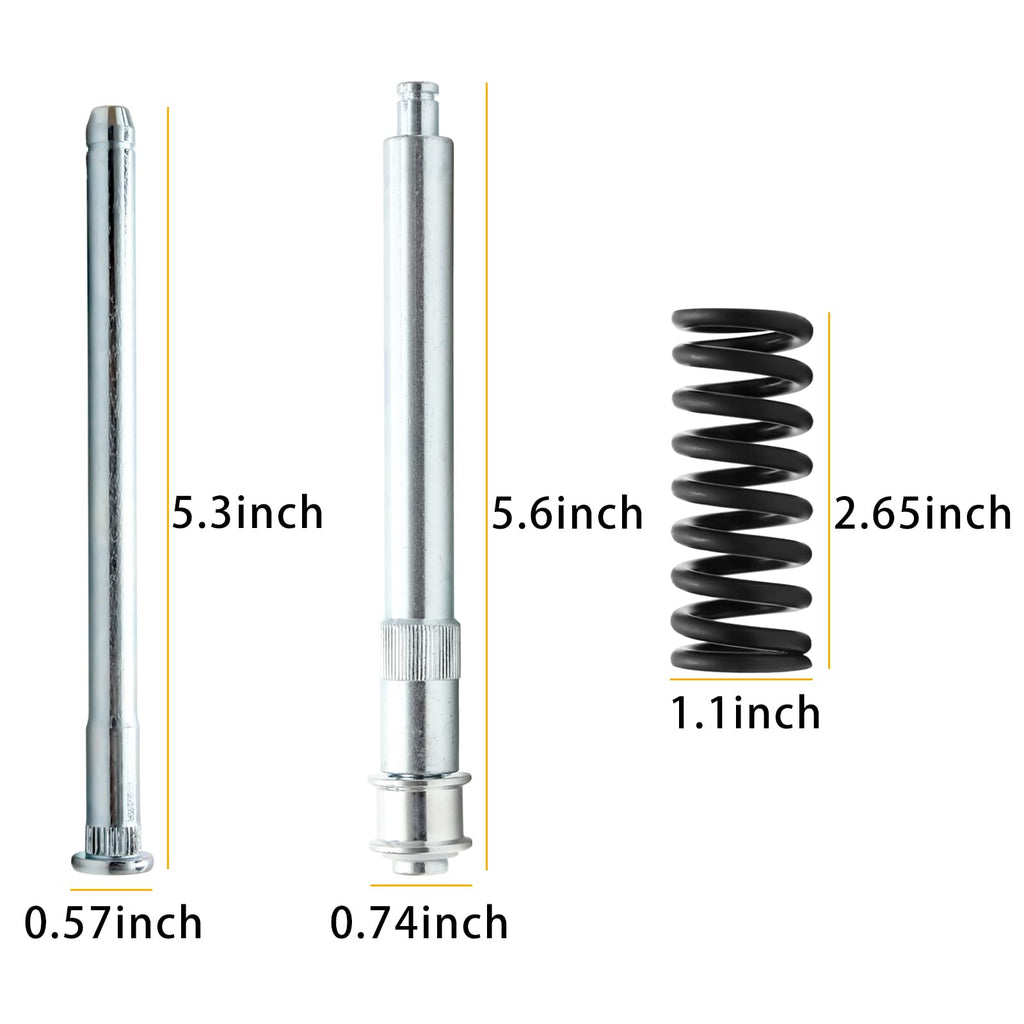 Door Hinge Pin and Bushing Kit Hinge with Pin LEDAUT Replacement for Ford F150-F350 Bronco SUV